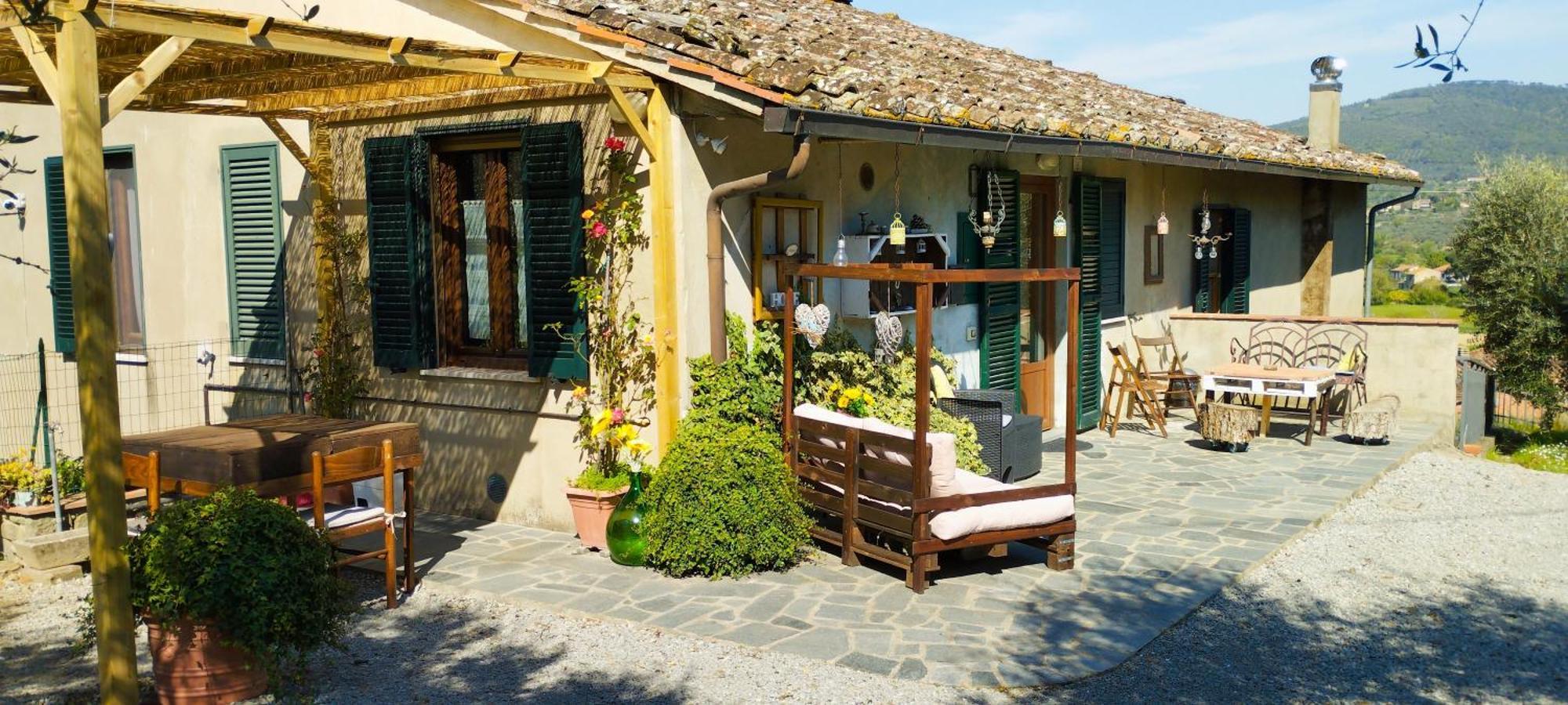 La Casa Tra Gli Ulivi Bed & Breakfast Кортона Екстериор снимка